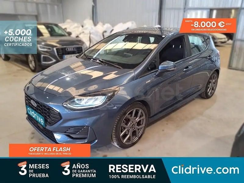 Usado Ford Fiesta Active X 125 CV (91 kW) 2022 Azul Utilitario