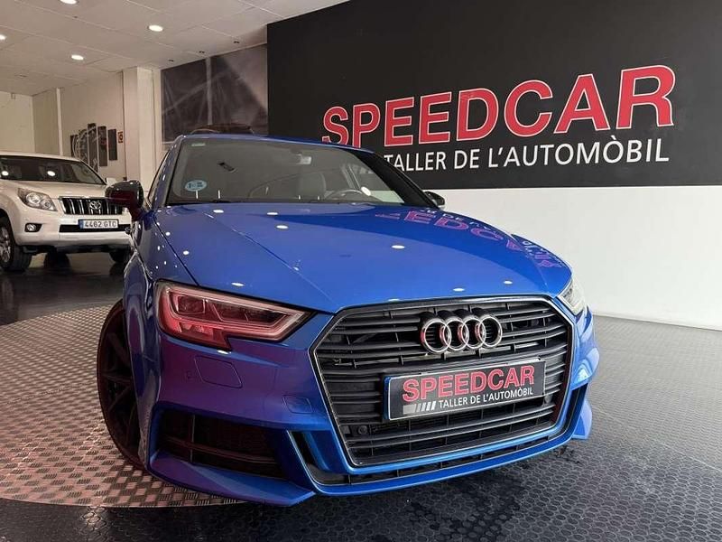 Azul Usado 2018 Audi A3 Sportback S-Line Utilitario | 18.900 € (Precio justo) - Imagen 1/4