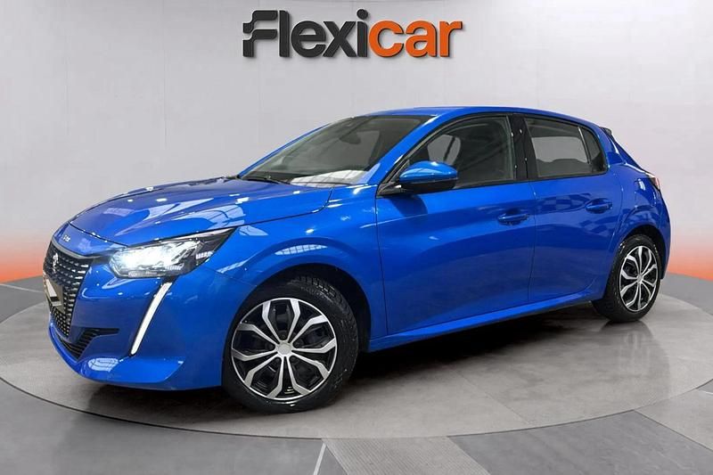 Usado Peugeot 208 Active 102 CV (75 kW) 2020 Azul Utilitario