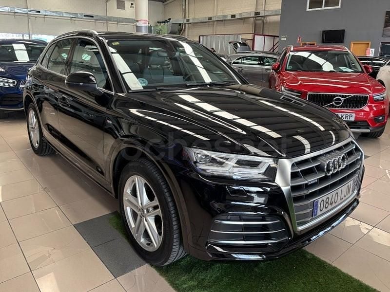 Usado Audi Q5 S-Line 163 CV (119 kW) 2020 Negro SUV