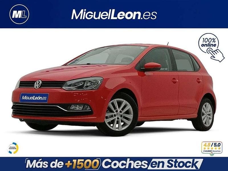 Rojo Usado 2015 VW Polo Advance Utilitario | 8985 € (Precio justo) - Imagen 1/3