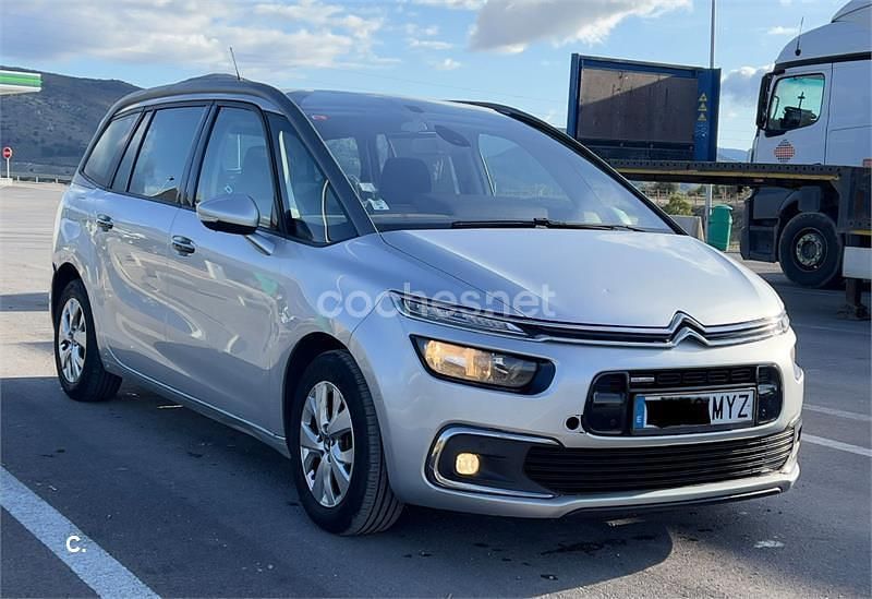 Usado Citroën C4 Picasso Attraction 92 CV (67 kW) 2013 Gris / plata Monovolumen