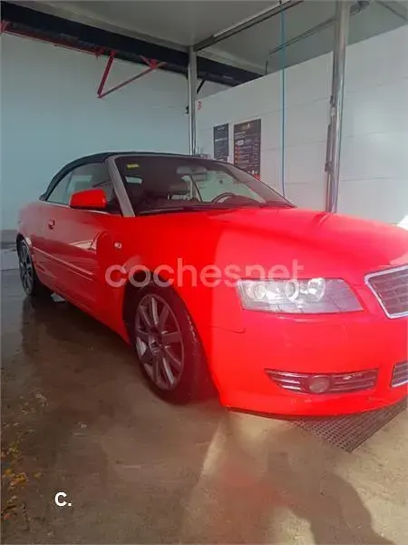 Usado Audi A4 Cabriolet 163 CV (119 kW) 2005 Rojo Descapotable