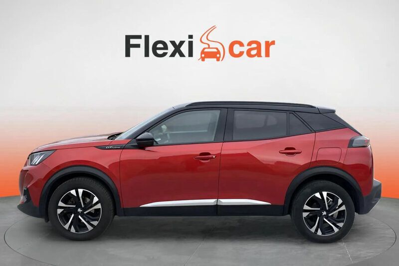 Usado Peugeot 2008 GT-line 131 CV (96 kW) 2020 Rojo SUV