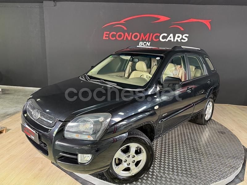 Negro Usado 2010 Kia Sportage Active SUV | 7490 € (Precio justo) - Imagen 1/4