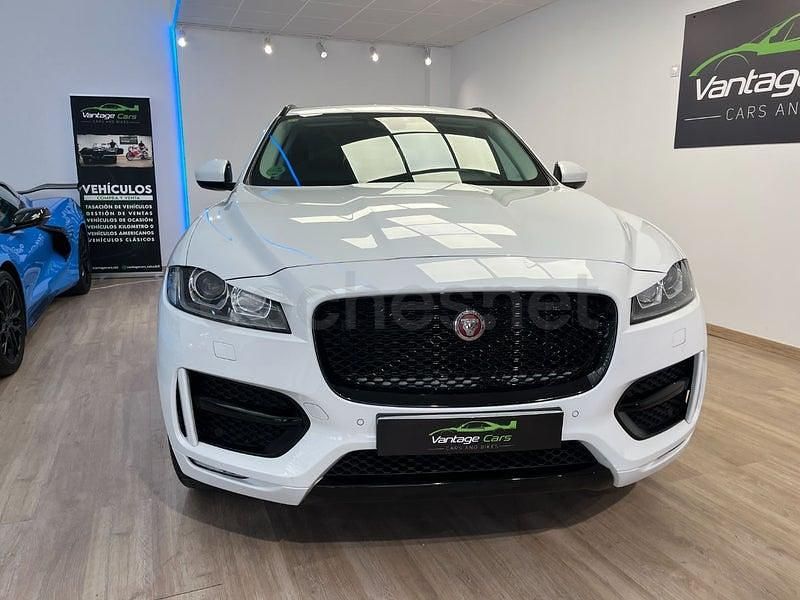 Usado Jaguar F-Pace R-Sport 240 CV (176 kW) 2017 Blanco SUV