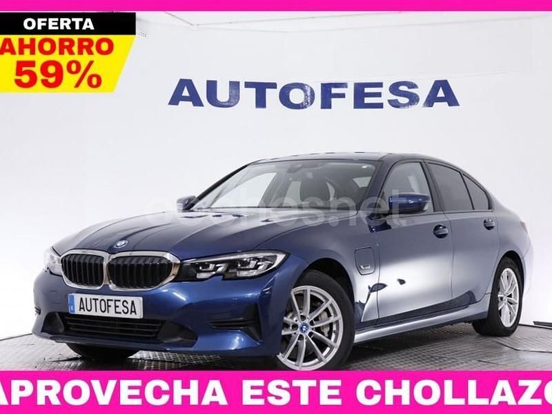 Azul Usado 2021 BMW 330e Berlina | 27.850 € (Buen precio) - Imagen 1/4