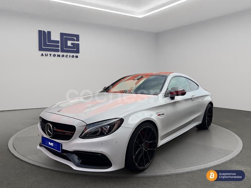 Blanco Usado 2018 Mercedes C63S AMG Coupe | 59.990 € (Precio justo) - Imagen 1/4