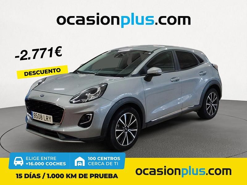 Gris Usado 2021 Ford Puma Titanium Recogida | 17.290 € (Precio justo) - Imagen 1/4
