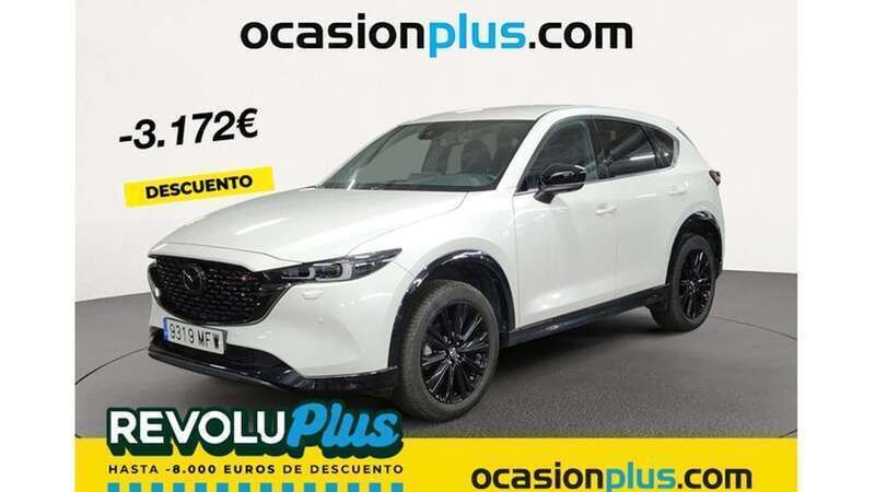 Blanco Usado 2023 Mazda CX-5 Homura-Line SUV | 31.728 € (Precio justo) - Imagen 1/4