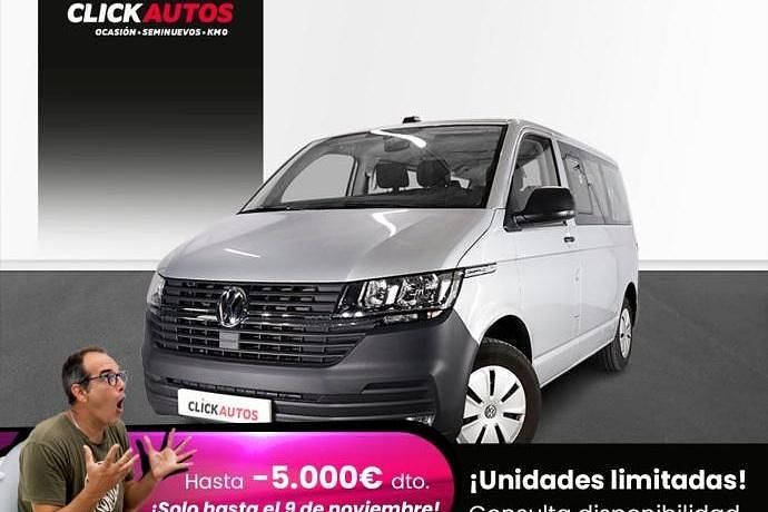 Negro Usado 2022 VW Caravelle Monovolumen | 29.950 € (Buen precio) - Imagen 1/4