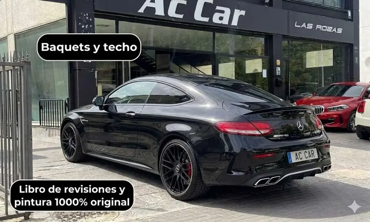 Usado Mercedes C63 AMG AMG 510 CV (375 kW) 2016 Negro Coupe
