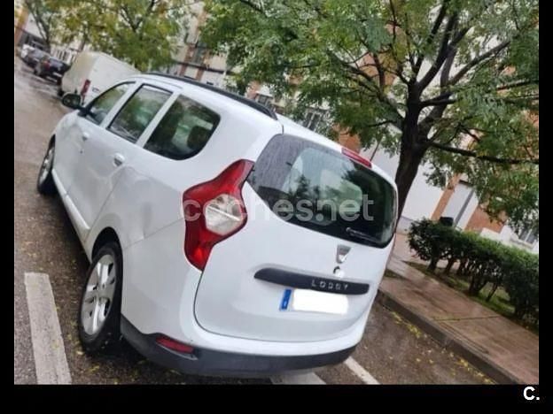 Blanco Usado 2015 Dacia Lodgy Ambiance Monovolumen | 6500 € (Precio justo) - Imagen 1/4