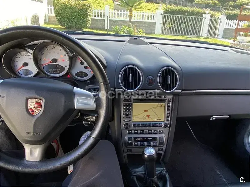 Usado Porsche Boxster S 295 CV (216 kW) 2005 Gris / plata Descapotable