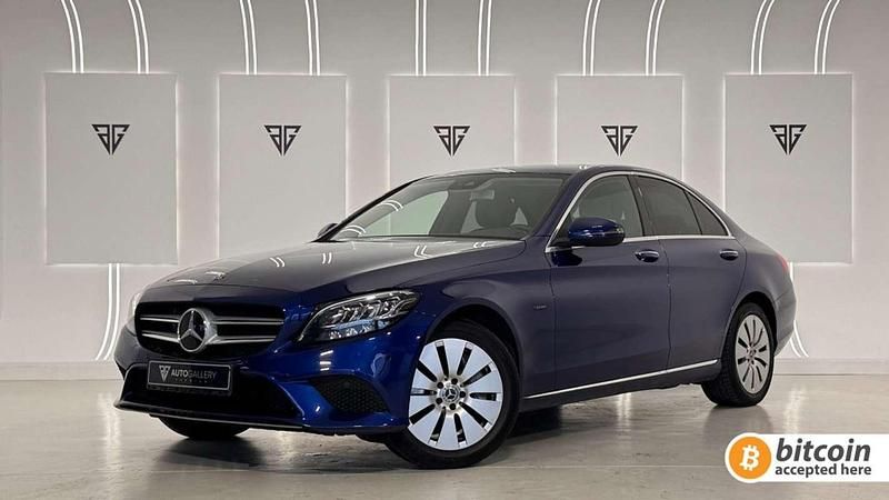 Usado Mercedes C300e 306 CV (225 kW) 2020 Azul Berlina
