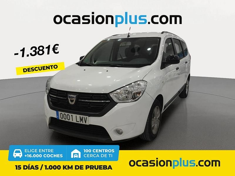 Blanco Usado 2021 Dacia Lodgy Comfort Monovolumen | 15.200 € (Precio justo) - Imagen 1/4