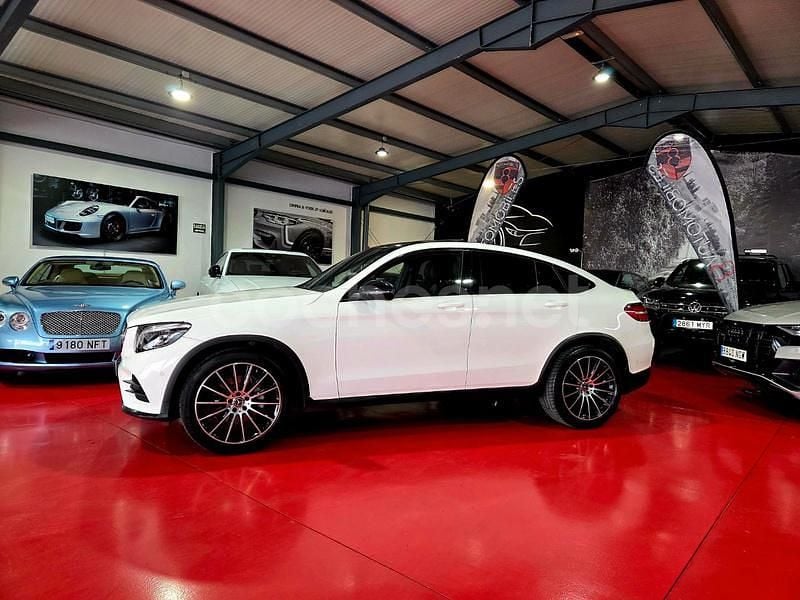Usado Mercedes GLC250 211 CV (155 kW) 2017 Blanco Coupe