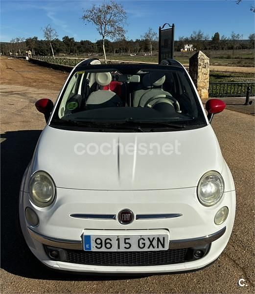 Usado Fiat 500C Lounge 100 CV (73 kW) 2010 Blanco Descapotable