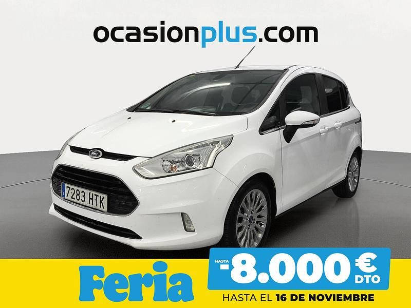 Blanco Usado 2013 Ford B-MAX Titanium Monovolumen | 6990 € (Precio justo) - Imagen 1/4