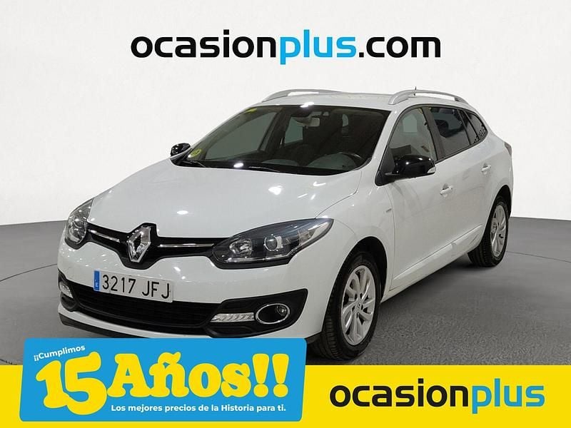 Blanco Usado 2015 Renault Mégane GrandTour LIMITED Familiar | 7200 € (Buen precio) - Imagen 1/4
