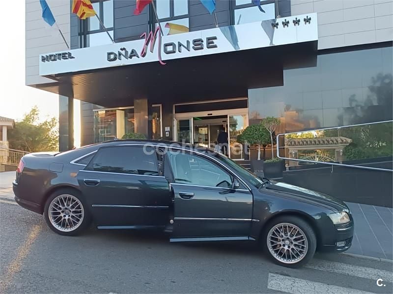 Usado Audi A8L 326 CV (239 kW) 2008 Negro Berlina
