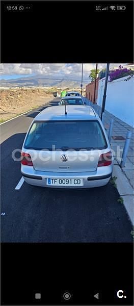 Usado VW Golf IV Conceptline 100 CV (73 kW) 2000 Gris / plata Berlina