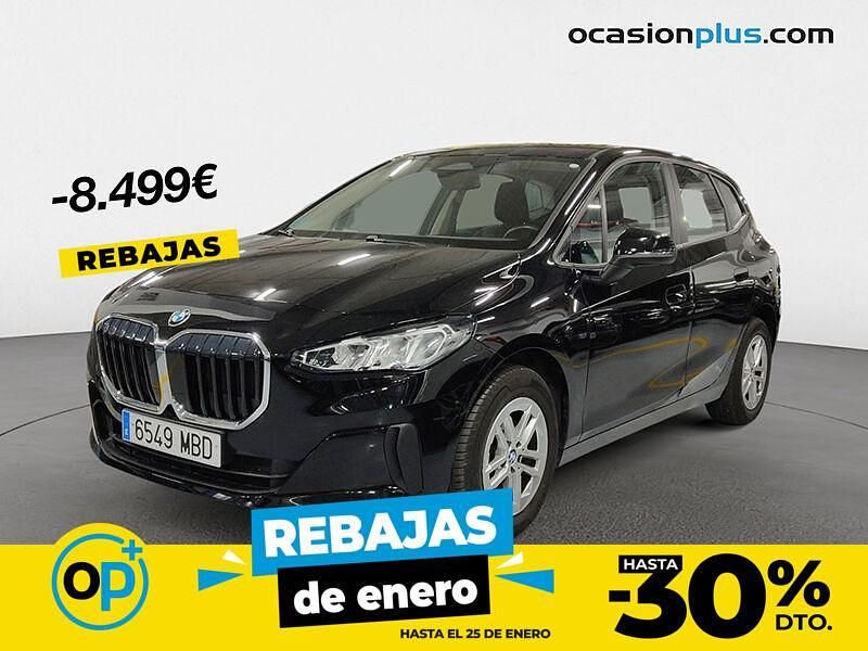 Negro Usado 2022 BMW 218 Active Tourer Monovolumen | 24.190 € (Precio justo) - Imagen 1/4