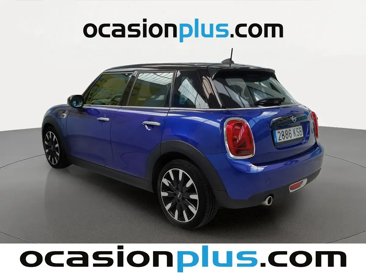 Usado Mini Cooper 116 CV (85 kW) 2018 Azul Utilitario
