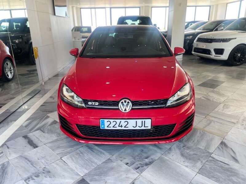 Rojo Usado 2015 VW Golf VII GTD Utilitario | 19.990 € (Precio justo) - Imagen 1/4