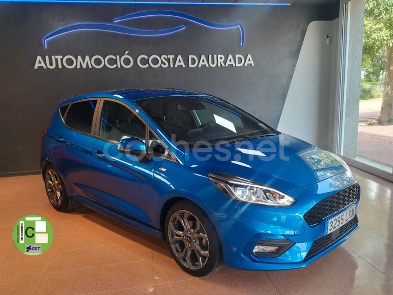 Azul Usado 2020 Ford Fiesta ST-Line Utilitario | 17.500 € (Caro) - Imagen 1/4
