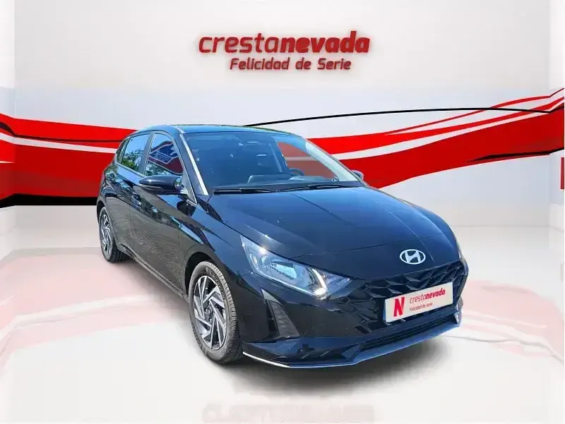 Usado Hyundai i20 101 CV (74 kW) 2023 Negro Utilitario