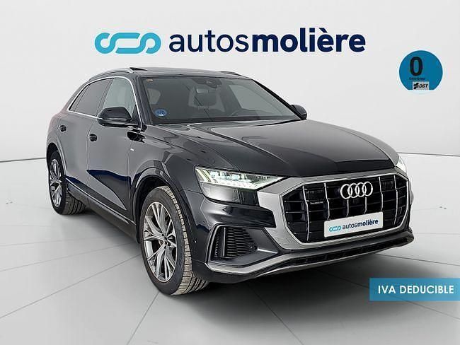 Usado Audi Q8 S-Line 381 CV (280 kW) 2021 Negro SUV