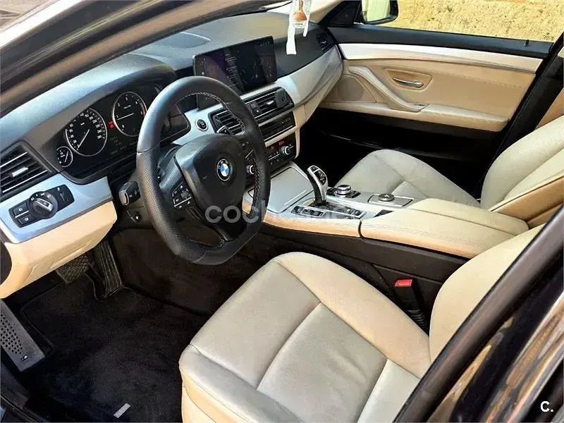 Usado BMW 520 Efficient Dynamics 184 CV (135 kW) 2010 Negro Berlina