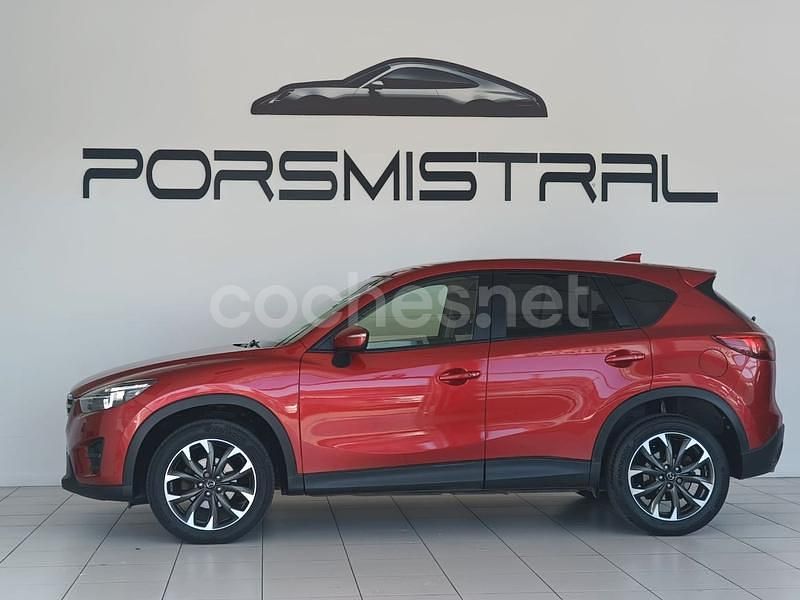 Rojo Usado 2016 Mazda CX-5 Luxury SUV | 15.900 € (Un poco caro) - Imagen 1/4