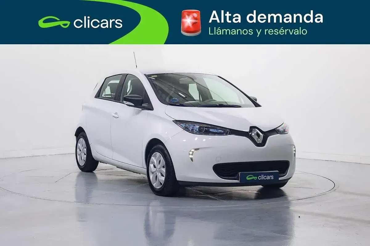 Usado Renault Zoe Life 67 kW (92 CV) 2018 Blanco Utilitario