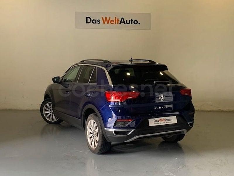 Usado VW T-Roc Advance 150 CV (110 kW) 2019 Azul SUV