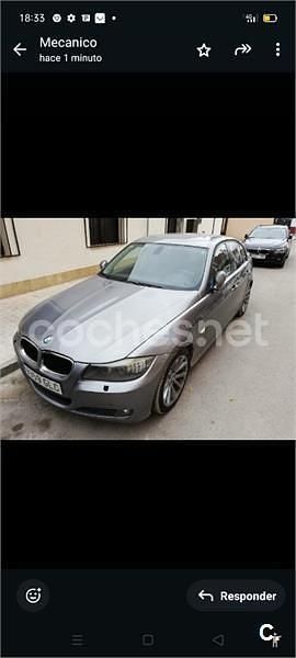 Usado BMW 318 143 CV (105 kW) 2009 Gris / plata Berlina
