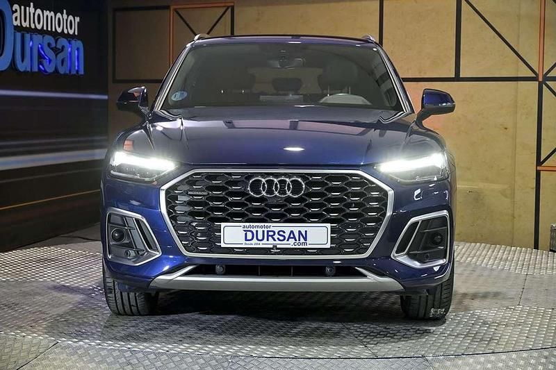 Usado Audi Q5 S-Line 204 CV (150 kW) 2022 Azul SUV