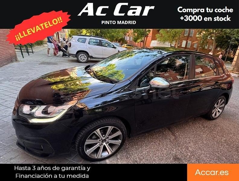 Usado Citroën C4 Feel 110 CV (80 kW) 2016 Negro Berlina