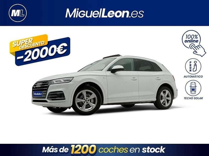 Blanco Usado 2020 Audi Q5 S-Line SUV | 27.985 € (Super precio) - Imagen 1/3