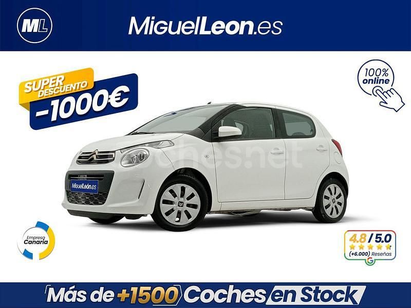 Blanco Usado 2021 Citroën C1 Utilitario | 10.985 € (Un poco caro) - Imagen 1/3