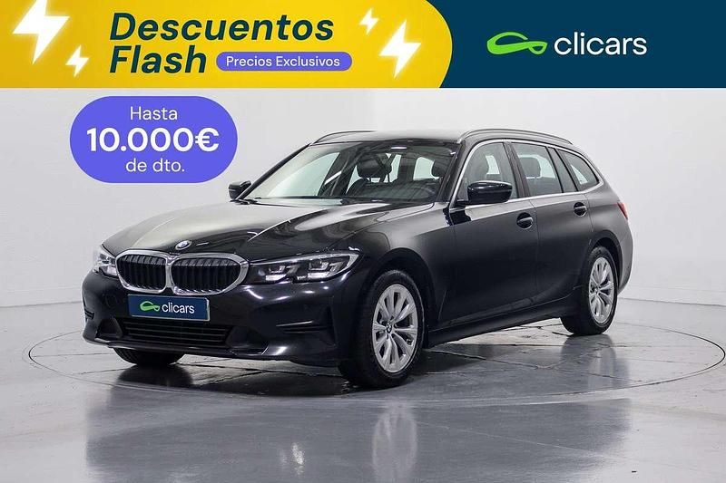 Usado BMW 318 150 CV (110 kW) 2020 Negro Familiar