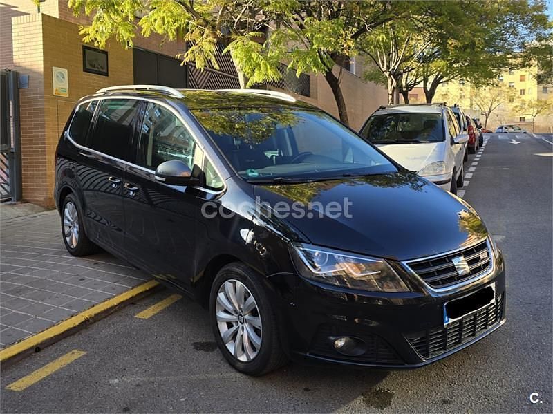 Usado Seat Alhambra 150 CV (110 kW) 2017 Azul Monovolumen