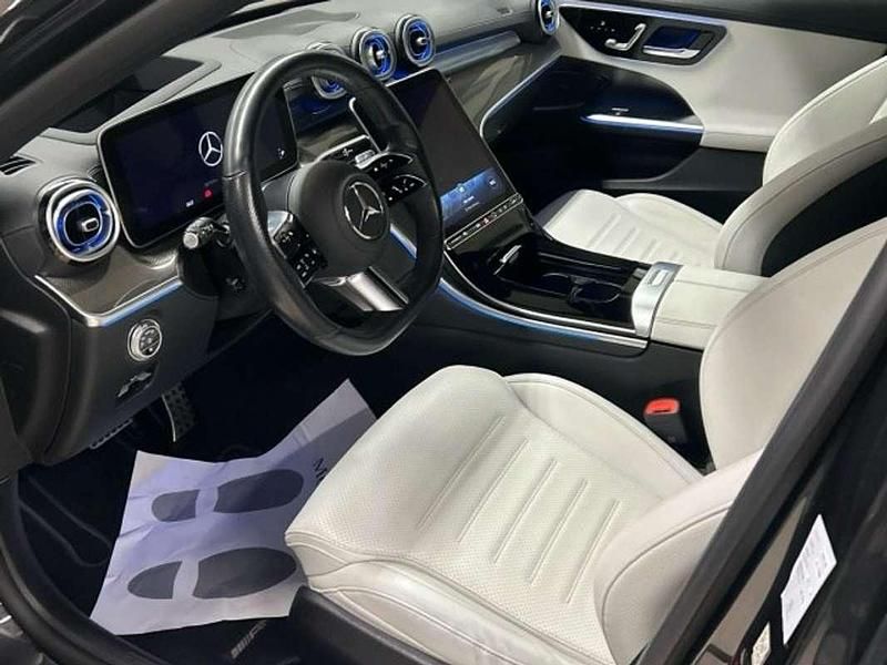 Usado Mercedes C300 AMG line 265 CV (194 kW) 2022 Gris grafito Familiar