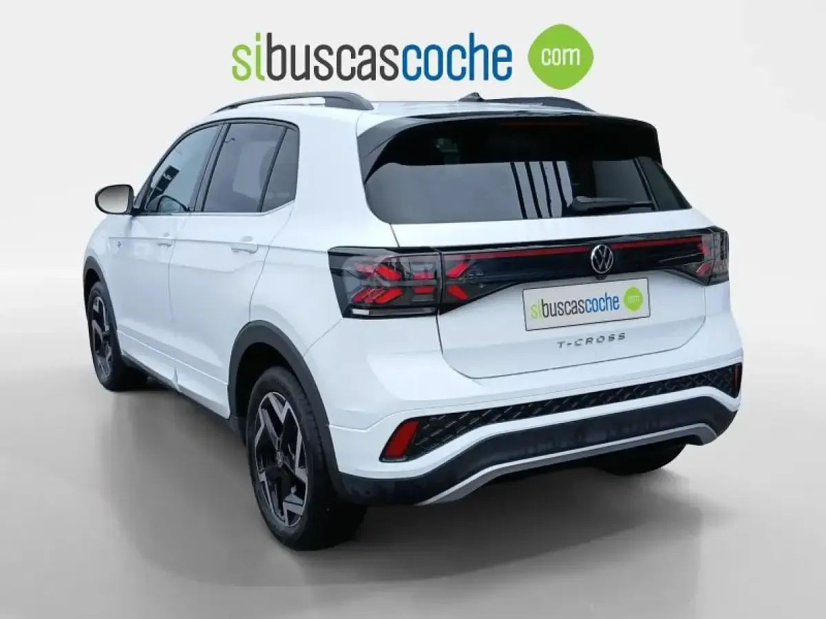 Usado VW T-Cross R-line 150 CV (110 kW) 2025 Blanco SUV