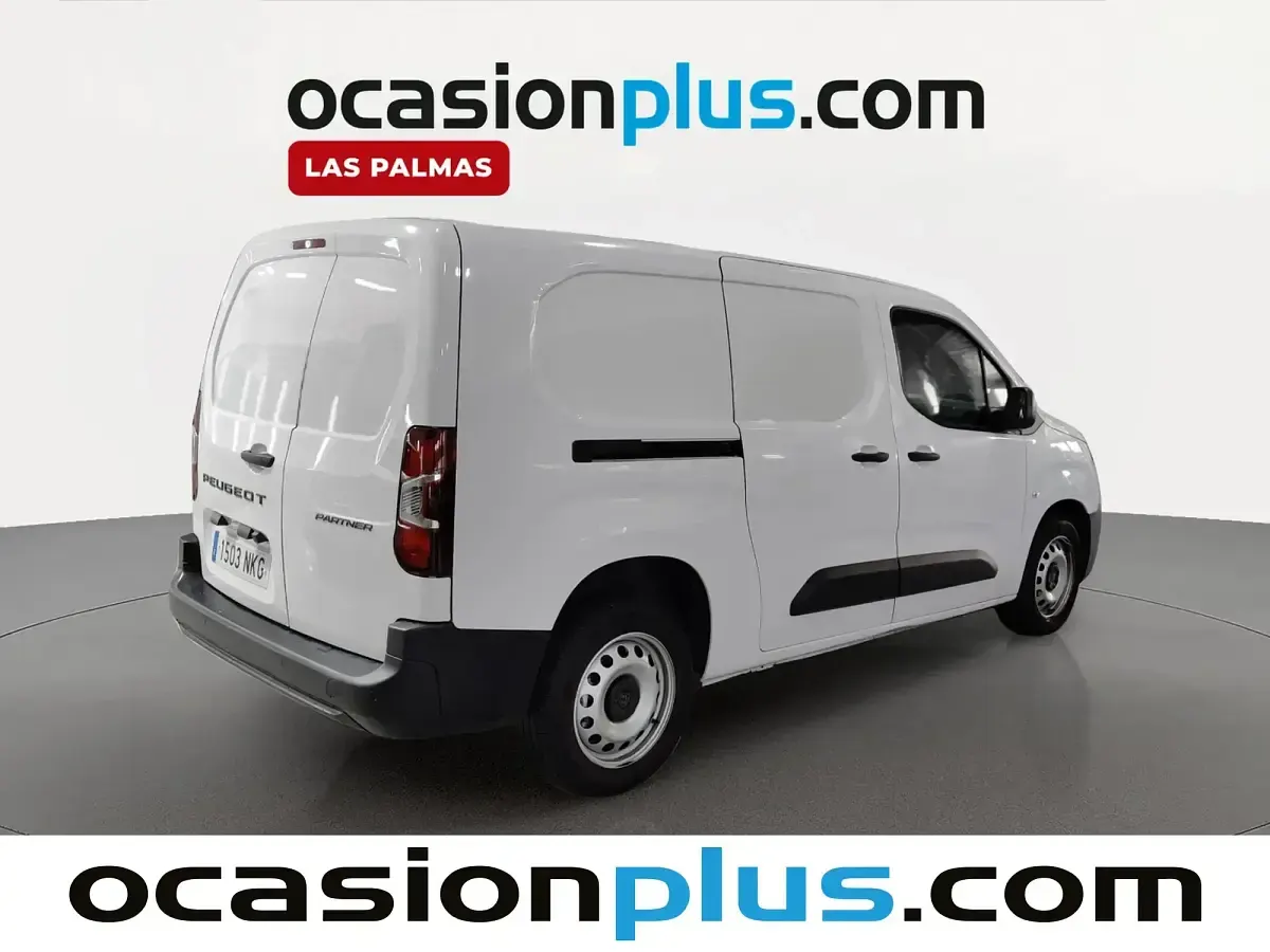 Usado Peugeot Partner 100 CV (73 kW) 2026 Blanco Monovolumen