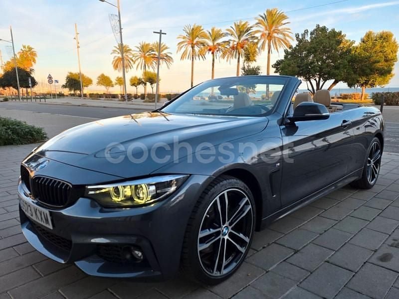 Gris / plata Usado 2019 BMW 430 Cabriolet Descapotable | 29.900 € (Super precio) - Imagen 1/4