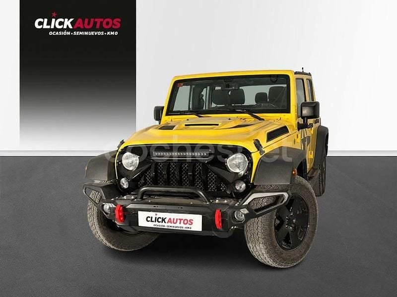 Amarillo Usado 2018 Jeep Wrangler Unlimited Sport SUV | 38.100 € - Imagen 1/4