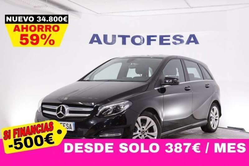 Negro Usado 2017 Mercedes B170 Monovolumen | 14.250 € - Imagen 1/4