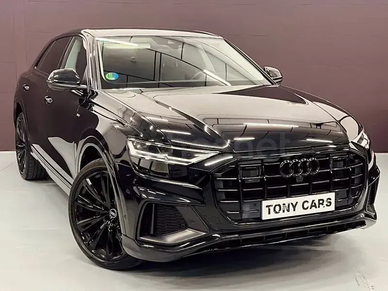 Usado Audi Q8 S-Line 286 CV (210 kW) 2021 Negro SUV